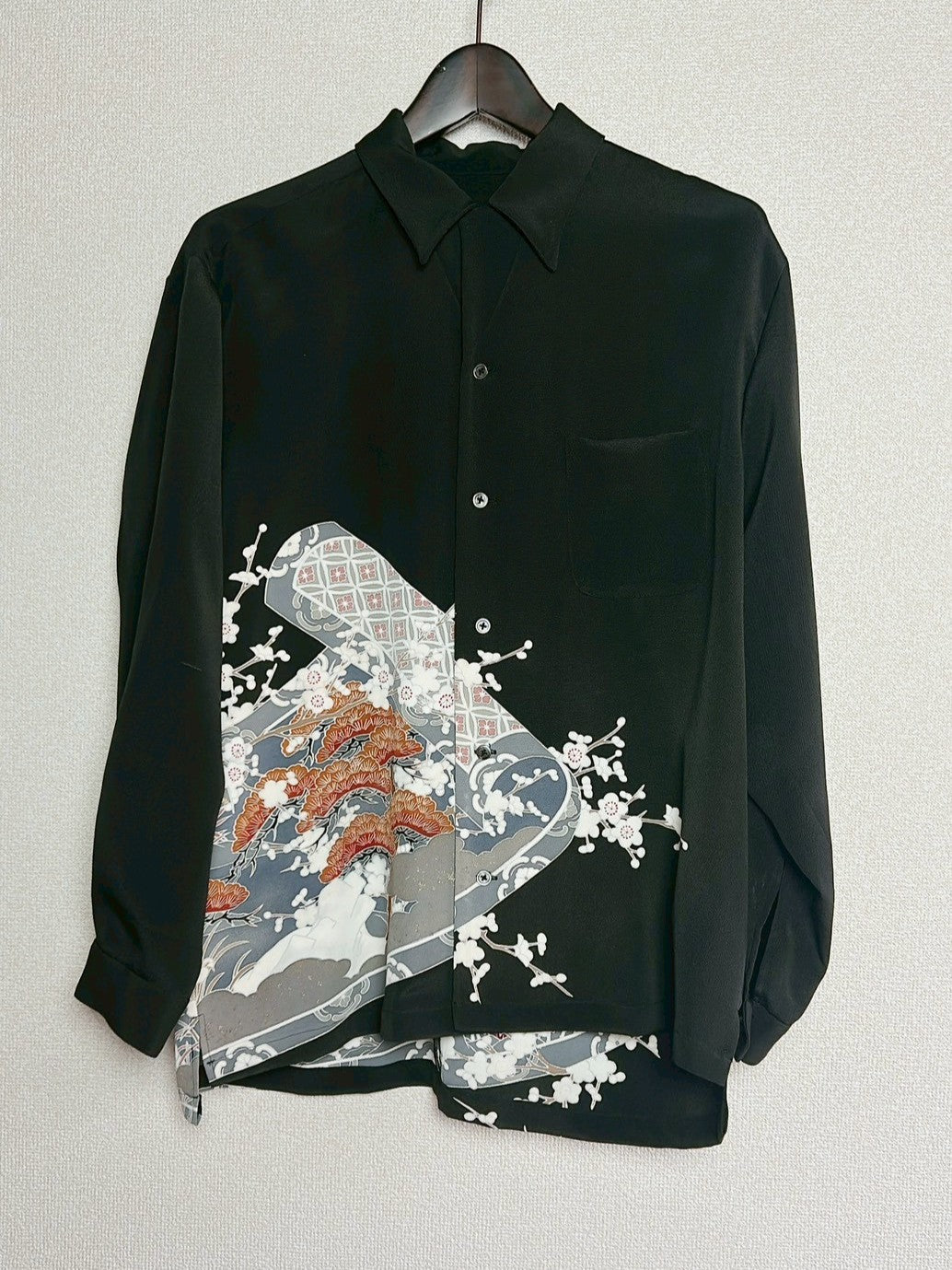 TUSH4j014 Kimono L/Sleeve Shirts キモノ長袖シャツ サイズM