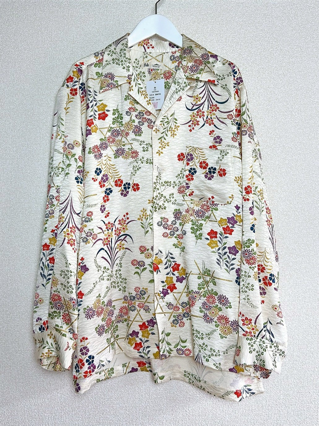 TUSH4j006 Kimono L/Sleeve Shirts キモノ長袖シャツ サイズM