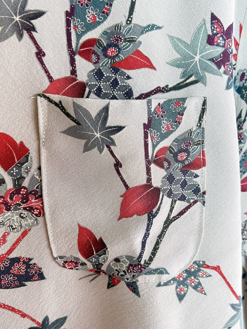 TUSH4j008 Kimono L/Sleeve Shirts キモノ長袖シャツ サイズM