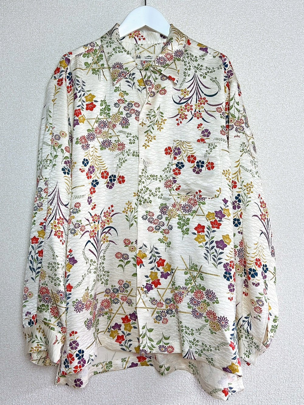 TUSH4j006 Kimono L/Sleeve Shirts キモノ長袖シャツ サイズM