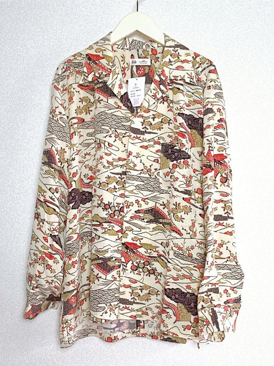 TUSH4j007 Kimono L/Sleeve Shirts キモノ長袖シャツ サイズM