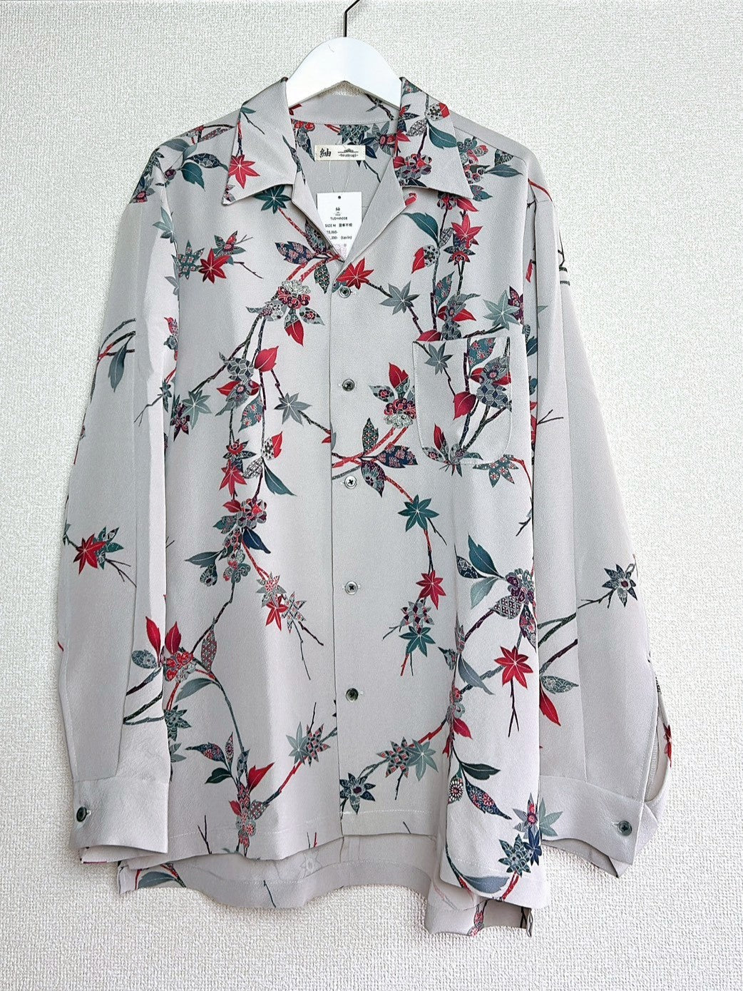 TUSH4j008 Kimono L/Sleeve Shirts キモノ長袖シャツ サイズM