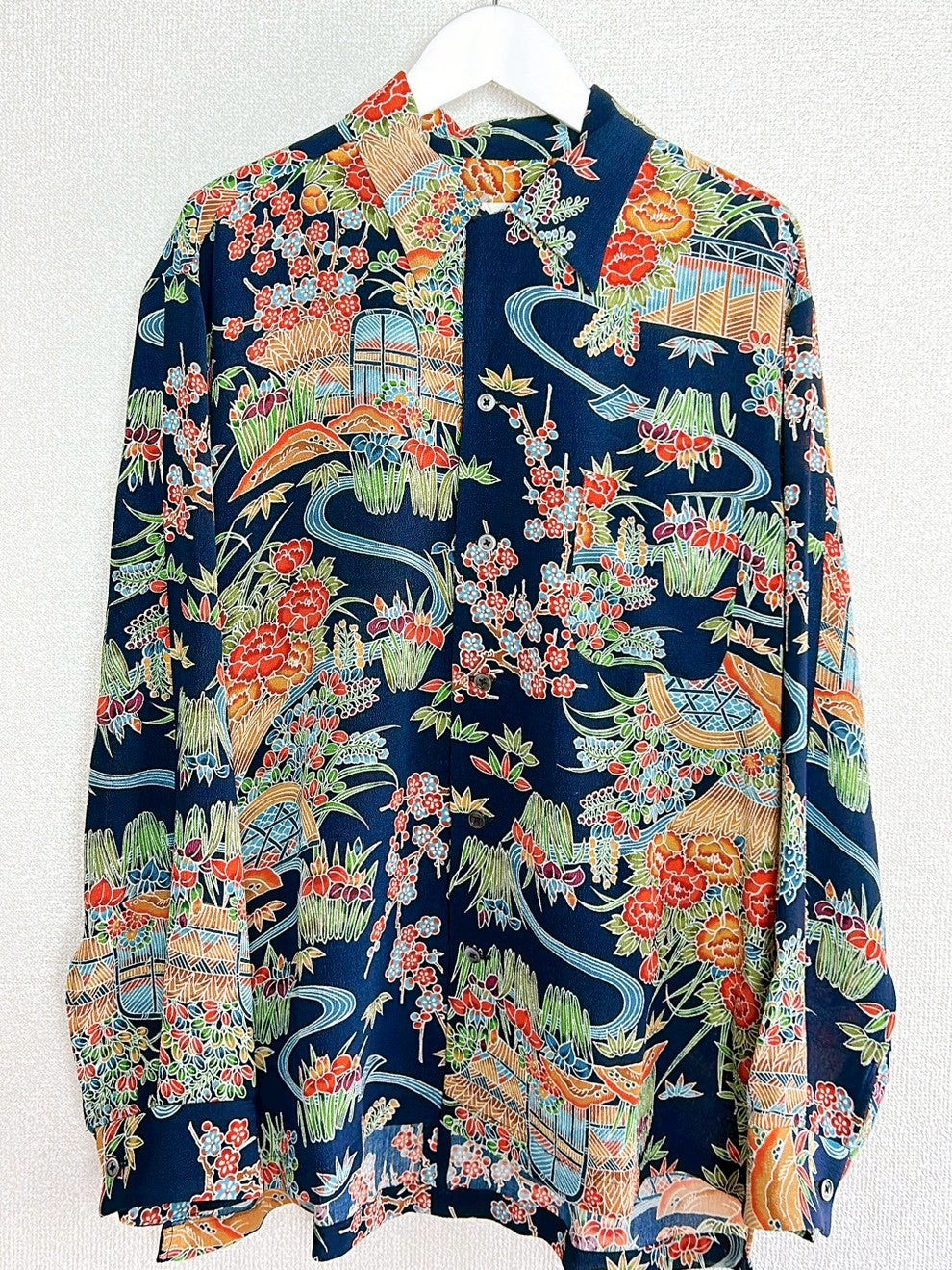 TUSH4j001 Kimono L/Sleeve Shirts キモノ長袖シャツ サイズS