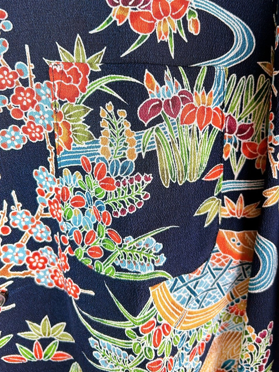 TUSH4j001 Kimono L/Sleeve Shirts キモノ長袖シャツ サイズS