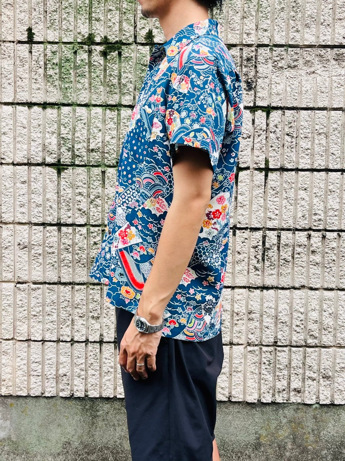 Kimono Men’s Shirts キモノメンズシャツ　サイズS　TUSH2S019