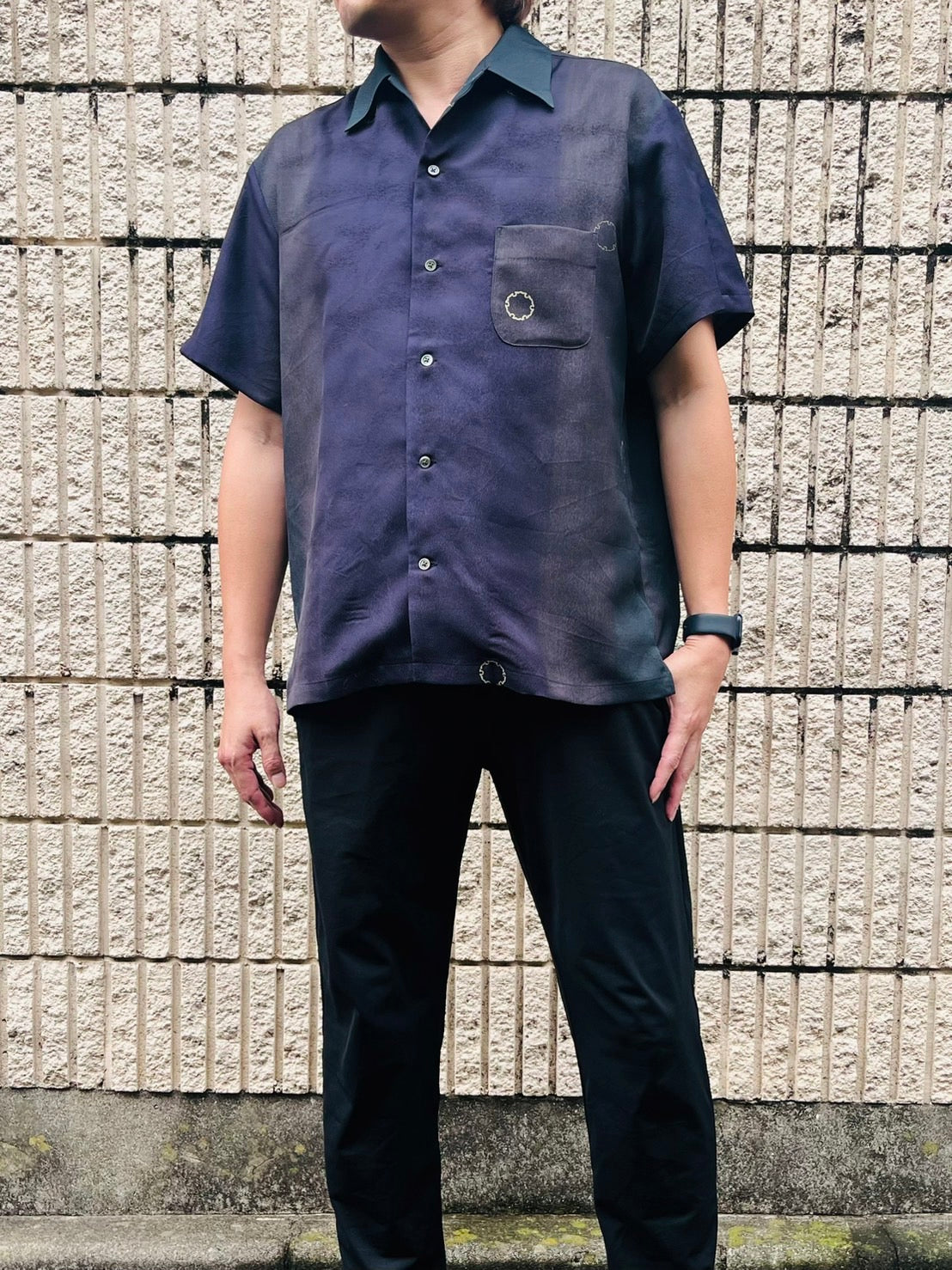 Kimono Men’s Shirts キモノメンズシャツ　サイズL　TUSH2S011