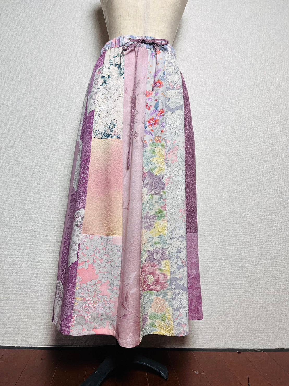 TUSK3k001　Kimono multi skirt 　キモノマルチスカート