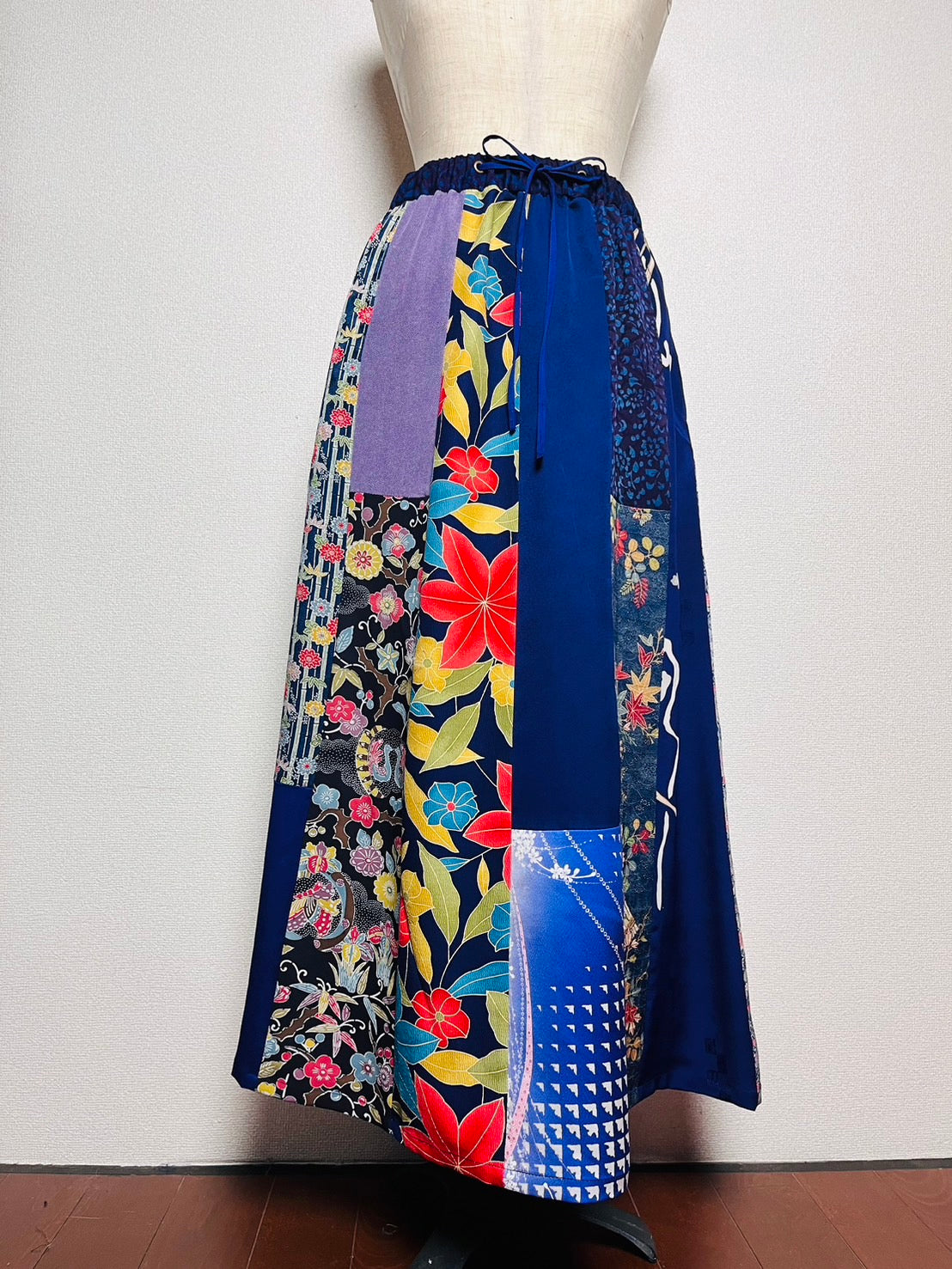 TUSK3k003　Kimono multi skirt 　キモノマルチスカート