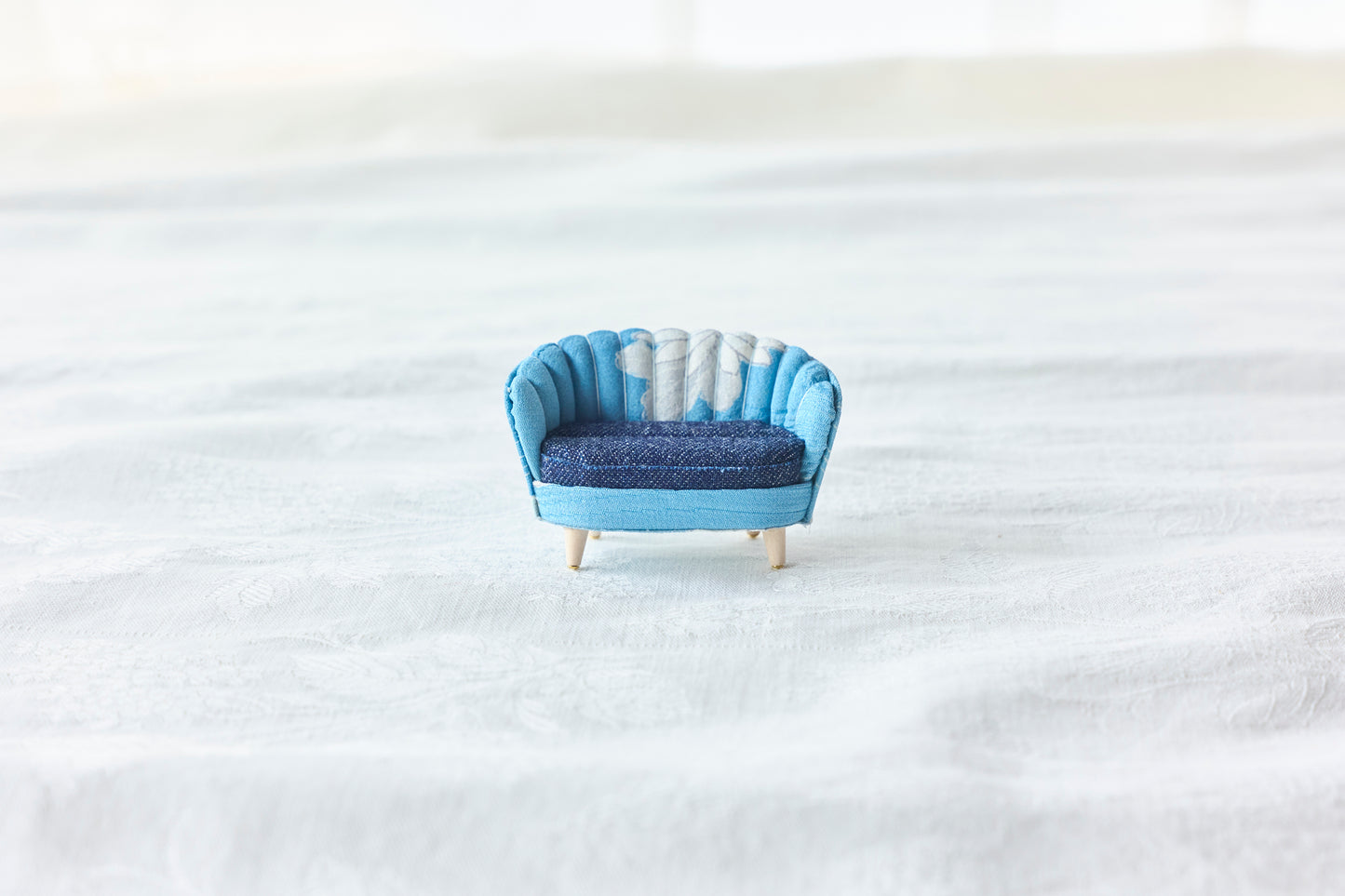 ※母の日プレゼント対象商品※　Yon.×匁MOM ME シェル型　2人掛けSOFA MOYN1002