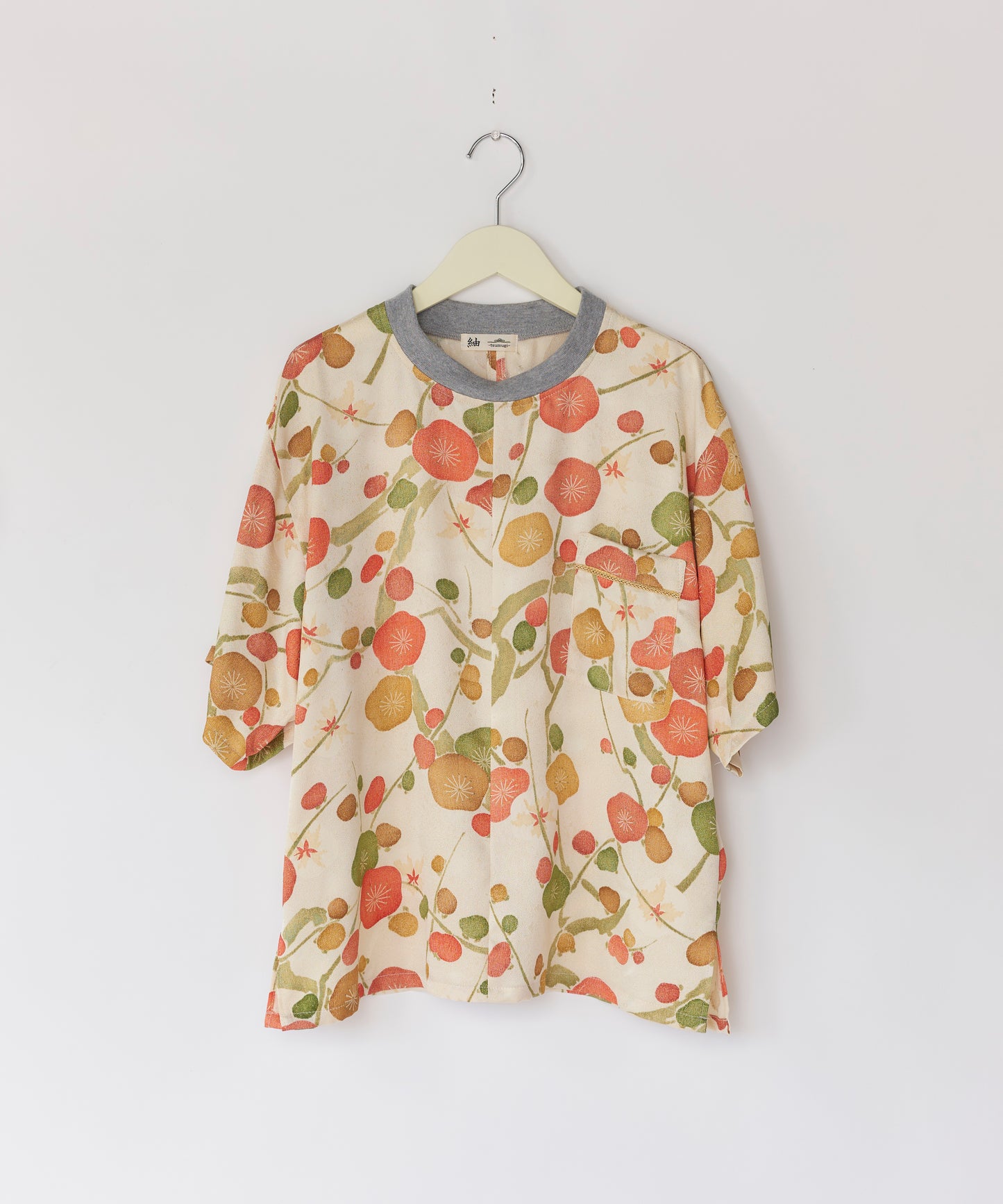 KIMONO  Loose T-SHIRTS SIZE S キモノルーズTシャツ　TUTT1F006
