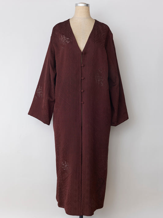 KIMONO Long coat ロングコート/ウール TUCT1K009